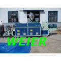 Double Screw Plastic Extruder Machine For PVC Pipe / Profil